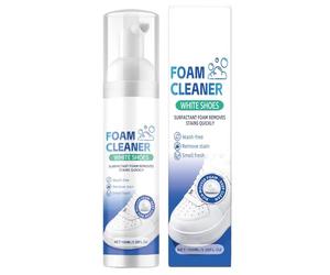Genérico Limpiador Zapatos 200ML - Espuma Limpieza Sneakers Sin Agua, Removedor Suciedad Calzado Tela Sintetico, Cuidado Deportivo Hombre Mujer Atleta Hogar Hotel Viaje, Solucion Mantenimiento Teni
