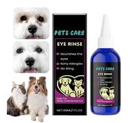 Genérico Limpiaojos para Gatos | 30 ml Quitamáculas Natural para Mascotas,Cuidado para Gatitos Cachorros Veterinario Exterior Interior Baño Viaje Hogar Aseo Recomendado