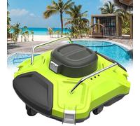 Genérico Limpieza de Piscina robótica sin acorte, adoquín Inteligente con Wall-Climbing Tech & 120-Min Runtime. Robot automático de Auto-Docking para Piscinas Above Ground & In-Ground.