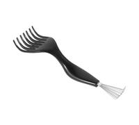 Genérico Limpieza del peine rizador escobilla cepillo de pelo removedor de pelo Artículos para el hogar peine limpieza garra cepillo de pelo de limpieza removedor de pelusas aleación Black