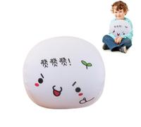 Genérico Lindas Almohadas de Bolas, Almohadas 3D Multifuncional, Flexible, | Creativo Cojín de felpa suave con emoticono de expresión para decoración del hogar, coche, cama, sofá, oficina, hogar