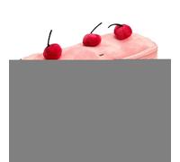 Generico Lindo estuche rosa, estuche cereza - Estuche especial de gran capacidad Estuche para lápices de cereza - Estuche rosa, estuche con cremallera para gomas de borrar, uso diario, Rosa,