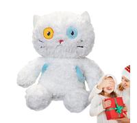Genérico Lindos Peluches de Gatos, Animales de Peluche Gatitos | Cosas de Gato - Vívida Cabeza de expresión gatita gatita Rotatoria de Peluche, Abrazo, acompañamiento, plushies relajantes
