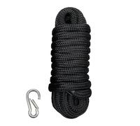 Generico Líneas de muelle - 5/8 pulgadas x 15 ft Nylon Heavy Duty Mooring Rope, Hand-Spliced Eye Loop High Strength Marine Line | Boat Dock Rope for Anchoring Towing Sailing Yachts