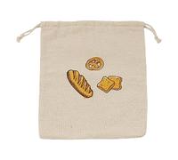 Genérico Linen Bread Bag - Reusable 36x29cm | Drawstring Homemade Bread Storage Bag, Pastry Loaf Keeper | Eco Friendly Food Storage Bags For Bakery Gift Kitchen Use