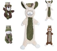 Genérico Linen Safari Companions Chomp Champs Dog Toy, 2026 New Tough Teeth Cleaning Puppy Chewers, Healthier Chewing, Happier Dogs, No Boredom,No Destruction (Rabbit)