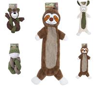 Genérico Linen Safari Companions Chomp Champs Dog Toy, 2026 New Tough Teeth Cleaning Puppy Chewers, Healthier Chewing, Happier Dogs, No Boredom,No Destruction (Sloth)