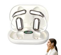 Genérico Lingosound Auriculares Traductor, Auriculares Traductores De Idiomas, Inalámbricos Bluetooth con Traducción Automática De IA (Q16 Blanco)