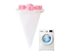 Genérico Lint Catcher - Washer Filter | Lint Remover, Reusable Mesh Hair Filterr Bag Laundry Catcher & Pet Hair Collector For Cleaner Clothes - Floating Washer Filter Net