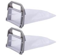 Genérico Lint Traps For Washing Machine, Reusable Laundry Filter Bag - Pet Hair Catcher For Washer Cleaning | ABS with Floating Mesh Design, Pack Debris Collector For Clothing Protection Home Use