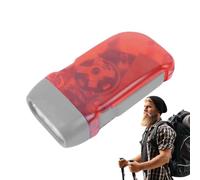 Genérico Linterna Dinamo, Linterna LED Manual, Agite La Linterna Con Manivela,Linterna LED Manivela, Fácil Transportar Linterna De Manivela Luz De Flash, Para Viajes, Aventuras