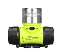 Genérico Linterna Frontal de Buceo Submarina - Impermeable IP68 Alto Brillo 1000LM,Luces de buceo submarino - para fotografía subacuática exploración de cuevas submarina snorkel camping