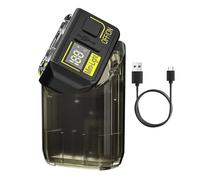 Genérico Linterna LED de Llavero,Cabeza Giratoria Y Pinza Incorporada - Mini Lámpara LED Brillante Para Llavero | Para Caminar Acampar Pescar En Interiores Exteriores Viajes Noche