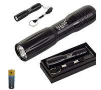 Genérico Linterna Led Luz Ideal para la Casa Jardín Garaje Coche o Trastero. Mini Linterna Pequeña de Bolsillo Táctica. Linterna potente con Correa y Llavero. Accesorio Iluminación