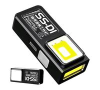 Genérico Linterna Pequeña,Ajustable Ligera Impermeable LED,Linternas Pequeñas Potentes Y Portátiles - Para Noche, Camping, Senderismo, Mochilero, Running, Viajes, Tienda, Trabajo Y
