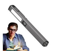 Genérico Linterna Tipo Bolígrafo Para Enfermeras - Linterna Pluma Recargable USB Para Enfermería,Recargable USB Impermeable Con Imán Para Exteriores Y Uso Profesional En Interiores