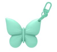 Genérico Lip Balm Keychain - Butterfly Case for Travel | Silicone Protective Holder with Secure Clip, Compact Storage Accessory, Backpack Organizer for Women Lady Mother Grandma Teen