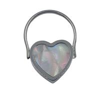 Genérico Lipstick Ring - Cute Heart Storage Band, Retro Portable Makeup Holder with Adjustable Fit, Hands Free Cosmetic Carrying Tool, Ideal for Wedding Winter Spring Fall