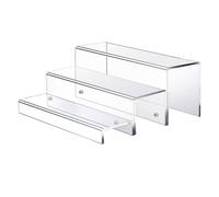 Genérico Liquor Bottles Shelves, Acrylic Liquor Display Stand, 14.57x11.22x5.51 Inches Wine Bottle Rack Holder, Modern Bar Organizer for Livingroom, Dining Room & Kitchen