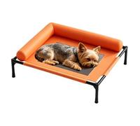 Genérico Lit Surélevé De Chien | Couchette Lavable En Respirante | Lit Extérieur Pour Chien | Pour Intérieur Patio Porche Terrasse Jardin Camping Voyage Camping-Car Voiture Camion Maison Été