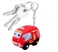 Genérico Litera De Felpa - Encantador Suave Suave Dulce, Mini Colgante De Juguete Suave | Anillo De Llave Animal Para La Espalda, Regalo Accesorio De Mano, Clip-on De Novedad Para Niños, rojo, Se