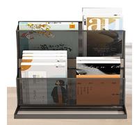 Genérico Literature Display Rack - Brochure Holder, Multi-Purpose Catalog Stand, Long-lasting Durability | Durable Newspaper And Flyer Organizer For Classroom, Library, Office, Exhibition Use