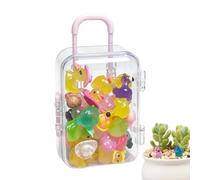 Genérico Little Ducks 30-Piece Night Glow Miniatures Ornaments Decor