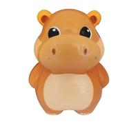 Genérico Little Hippo Doll Squeeze Toy - Modelo De Hipopótamo De Crecimiento Lento - Hippo Doll Squeeze Antiestrés Adultos Niños Niñas