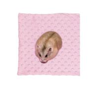 Genérico Little Pet Blanket, Fabric Animal Blanket, Washable Pet Cloth, Playing Sleep Pad, Soft Fleece Mat for Chinchilla Hedgehog Guinea Pig Cat Squirrel Habitat Accessory Kit