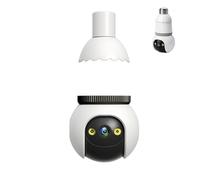 Genérico Livelyto Bulb Camera, 4MP Light Bulb Security Camera, Wireless Outdoor Indoor Cameras with Night Vision, As Easy to Install As Changing Light Bulbs (1pcs)
