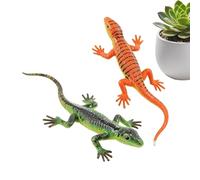 Genérico Lizard Toys For Kids -,Changeable Reptile Toy For Kids | 2-Piece Educational Goodie Bag Fillers F0r Home Classroom School Play Education Birthday Holiday Party Favors