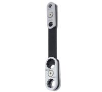 Generico Llave 8 en 1 | Llave multifuncional ajustable | Herramienta de 360 grados para mantenimiento de casa y coche | para moto, bicicleta, baño, cocina