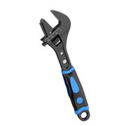 Generico Llave ajustable antideslizante, llave ajustable impermeable,Llave manual ergonómica de metal | Herramienta manual portátil multiusos, llave resistente al desgaste para coche, industrial