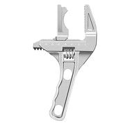 Generico Llave ajustable con bloqueo - 0,5 - 6,9 cm llave inglesa ajustable robusta | Herramientas para hidráulica automotriz bicicleta frenos eléctrico