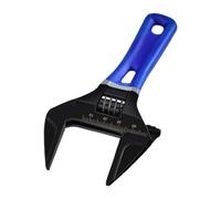 Genérico Llave Ajustable | Mango Corto Ancha Herramientas De Mano - Llave De Metal Portátil Antideslizante,Para Hogar Cocina Fregadero Aparatos Fontanería Válvulas De Agua Acoplamientos Maquinaria