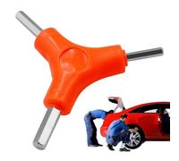 Genérico Llave Allen De Brazos - Herramienta Multiusos Para Bicicletas, Reparación Compacta | Juego De Llaves Hexagonales Internas, Diseño Triangular Portátil, Ajuste De Bicicleta De 3mm, 4mm Y 5mm