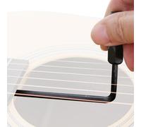 Genérico Llave Allen para Guitarra - Herramienta de Acero para Ajuste | Herramientas para Guitarra,para Puente, Diapasón y Clavijero en Bajos y Cuerdas