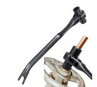 Genérico Llave Carraca - Herramienta Multifuncional de Reparación Tuberías | Extractor de Clavos | Para Técnicos Mecánicos Fontaneros Y Manitas Para Coches Bicicletas Motos Y Muebles De