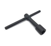 Genérico Llave de tornillo para marco de cama de torno, llave de perno de tornillo de acero de 8 / 10mm para fresadora de grabado, herramienta de llave inglesa cuadrada interior