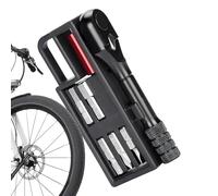 Genérico Llave De Tubo Pequeña | Llave Multifunción para Bicicleta con Juegos de bits,Kit De Herramientas para Reparación De Bicicletas | para Ciclismo Montaña Coche Hogar Taller Automotriz