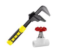 Genérico Llave F Automotriz - Herramienta Multifunción Ajustable - Llave de Mano para Automóviles - para Propietarios Técnicos Mantenimiento de Coches Construcción Reparaciones