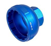 Genérico Llave para De Pedalier De Bicicleta | Adaptador de Desmontaje,Extractor De Bielas,para Reparación Y Mantenimiento De Rodamientos Y Pedales De Bicicleta De