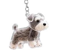 Genérico Llavero Bonito | Llavero Coche Recogedor Perro,Recuerdo De Mascota Y Adorno Charm Con Almacenamiento Para Bolso Teléfono Mochila Y Espejo Retrovisor