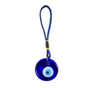 Genérico Llavero Colgante De 3D - Colgante De Oòg De Resina Azul - De Oòg Único | Llavero De Decoración De Pared De Vidrio Artesanal | Amuleto De Mal De Hecho A Mano Para Bolso Decoración