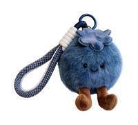 Generico Llavero colgante | Suave colgante llavero arándano de peluche - Colgantes para bolso | Interior Exterior Viaje Escuela Libre Compras Mujer Niñas Niña Esposa