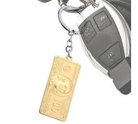 Generico Llavero con billete de 100 dólares, llavero con billete de cien dólares - Colgante para bolso pequeño |, llavero dólar, llavero mochila, colgante bolso, colgante clave, Un, riferimento