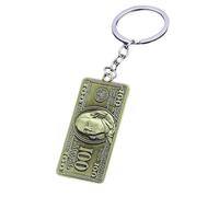 Generico Llavero con billete de un dólar - Llavero en forma de dinero, colgante para bolso | 5,9 x 2,8 cm Durabilidad Creativo Moneda Diseño Mochila Ligero Accesorio para Bolso, para Don,
