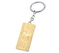 Generico Llavero con billete de un dólar - Llavero en forma de dinero, colgante para bolso | 5,9 x 2,8 cm Durabilidad Creativo Moneda Diseño Mochila Ligero Accesorio para Bolso, para Don,