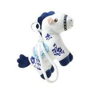 Genérico Llavero Con Dije | Peluche Suave Cosido a Mano - de Caballo Individual 2026,Para Regalo Familiar Y Personal Decoracion De Fiestas Viajes Hogar Ano Nuevo Salon Dormitorio