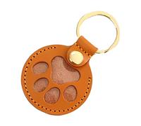 Generico Llavero con diseño de gato, simpático llavero de piel, colgante con colgante conmemorativo para amigos, familia, casa, viaje, ceremonia de cumpleaños, pantalla, sellado PE